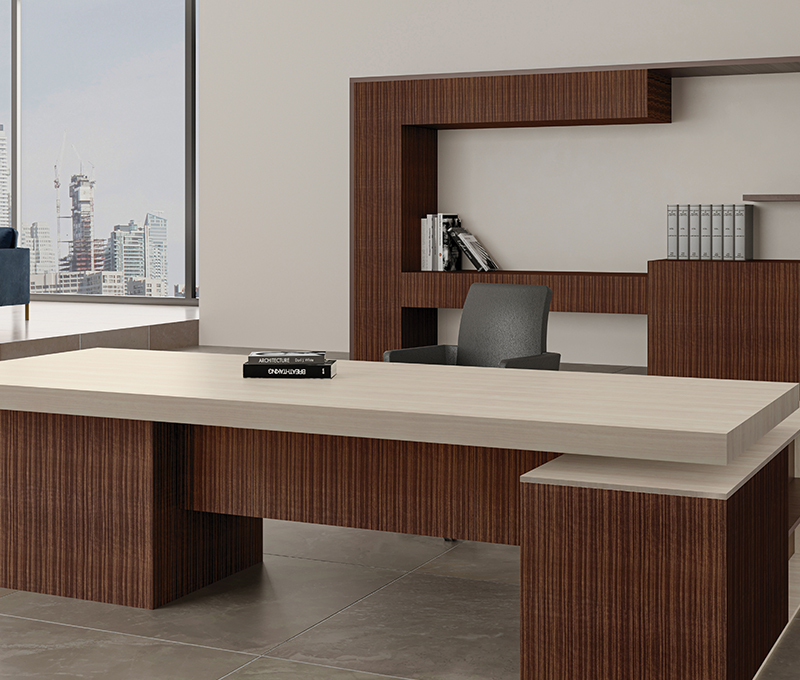 Anti-fingerprint and scratch-resistant office worktop surfaces by Cedar Decor